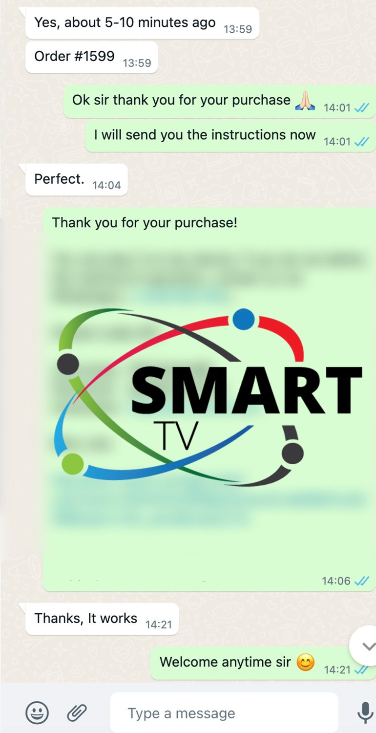 Smart tv iptv
